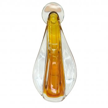 Imagem Nossa Senhora em Cristal Murano Ambâr - 41cm