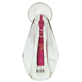 Imagem Nossa Senhora em Cristal Murano Rosa Intenso - 22cm