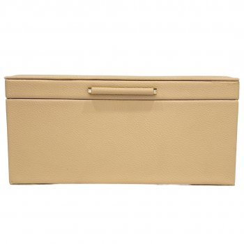 Caixa Organizadora Retangular Bege - 26cm