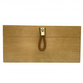 Caixa Organizadora de Madeira - 28cm