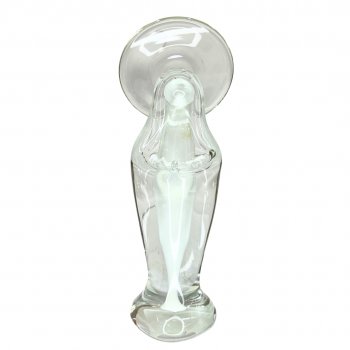 Nossa Senhora em Murano Labone Branca - 31cm