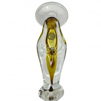 Nossa Senhora em Murano Labone Âmbar - 21cm