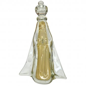 Santa em Murano Cristais Labone Bege - 30cm