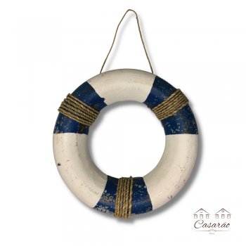Boia Azul e Branco M - 20 cm