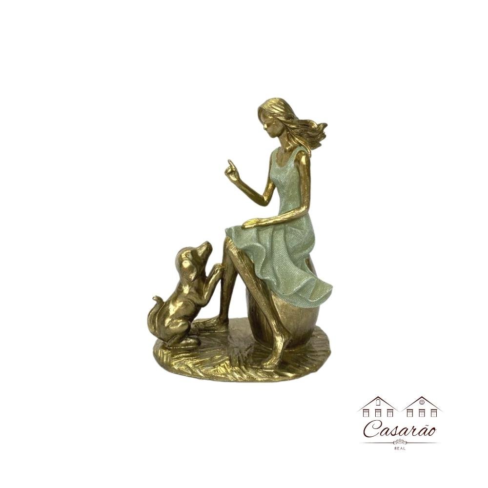 A Dama e o Vagabundo em Jantar Romântico – Estátua Diorama de Luxo